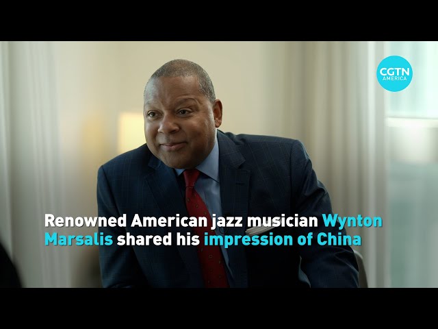 ⁣Renowned American jazz musician Wynton Marsalis shared his impression of China