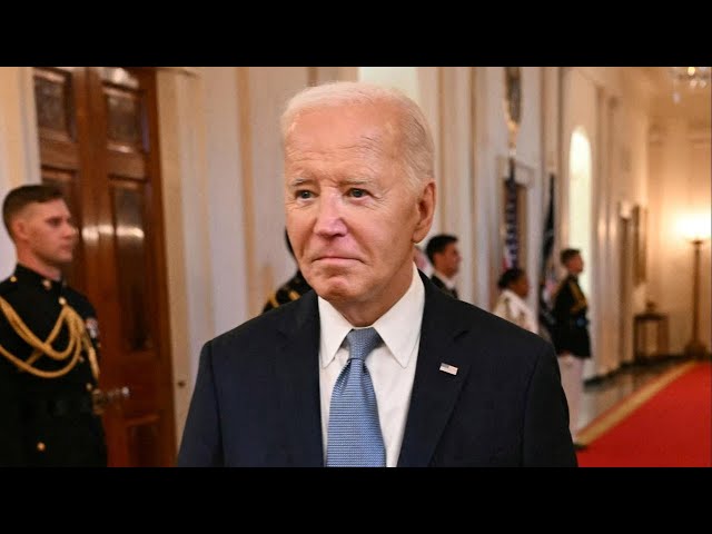 ⁣Biden dips in polling as concern grows among Democrats