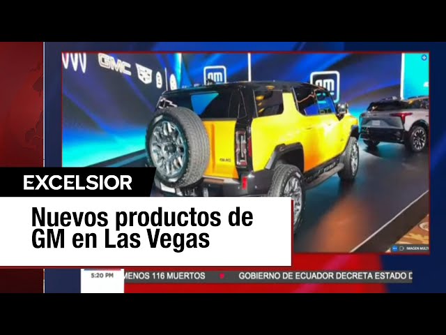 ⁣General Motors deslumbra en Las Vegas con su nueva línea de productos