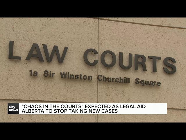 ⁣Legal Aid Alberta to stop taking cases