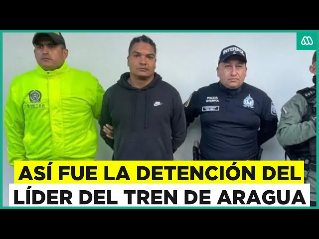 ⁣Líder del Tren de Aragua detenido en Colombia: ¿Qué vínculos mantenía este delincuente con Chile?