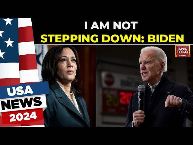 ⁣US Election News | Prez Biden 'Absolutely Not' Withdrawing From Presidential Race: White H