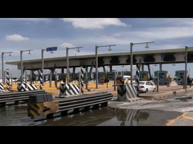 ⁣Reabren Circulación Parcial del Circuito Exterior Mexiquense tras Inundación