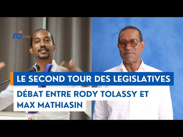 ⁣Le second tour des législatives - Débat entre Max MATHIASIN et Rody TOLASSY,