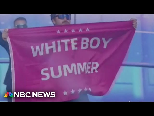 ⁣Chet Hanks' 2021 song 'White Boy Summer' used as white supremacist slogan