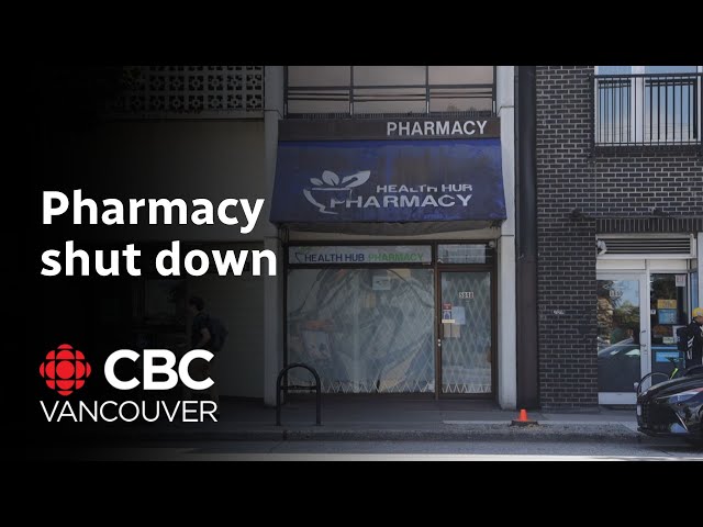 ⁣Vancouver pharmacy shut down for allegedly misusing safer supply drugs