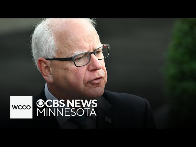 ⁣Minnesota Gov. Tim Walz says President Biden has his support