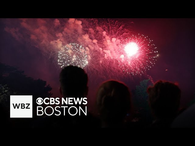 ⁣Boston Pops practice their performance with special guests ahead of the July 4th fireworks show