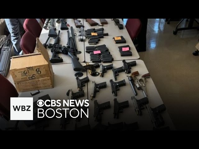 ⁣Massachusetts man arrested after arsenal of weapons and homemade explosives found in home