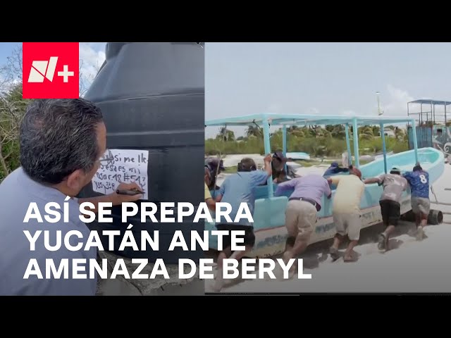 ⁣Intensifican medidas de prevención en Yucatán ante la amenaza del Huracán Beryl - En Punto