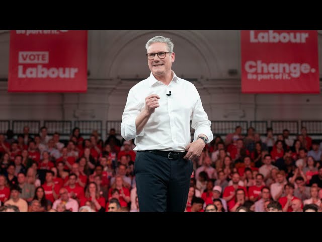 ⁣Labour's Keir Starmer expected to win U.K. general election