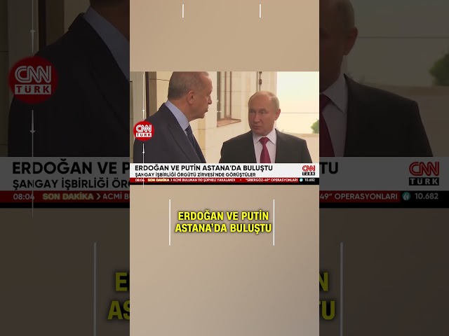⁣Erdoğan Ve Putin'den Kritik Görüşme!
