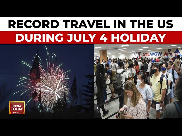 ⁣Despite Inflation Concerns, Record Travel Expected For July 4 Celebrations In The US | India Today