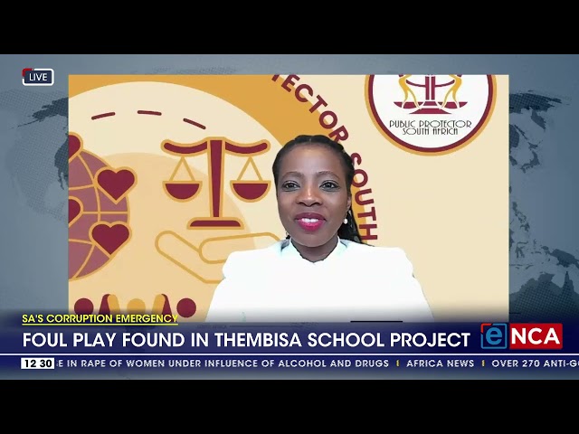 ⁣Foul play found in Thembisa school project