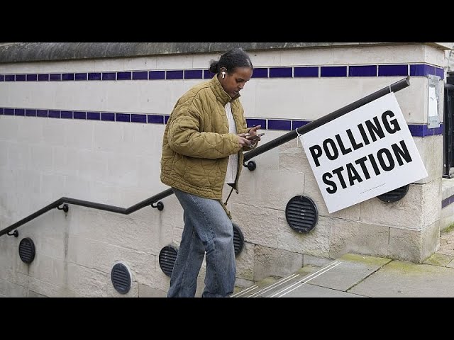 ⁣Élections générales au Royaume-Uni : Les bureaux de vote sont ouverts