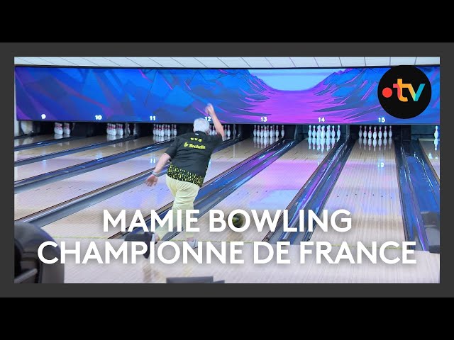 ⁣Mamie bowling, championne de France