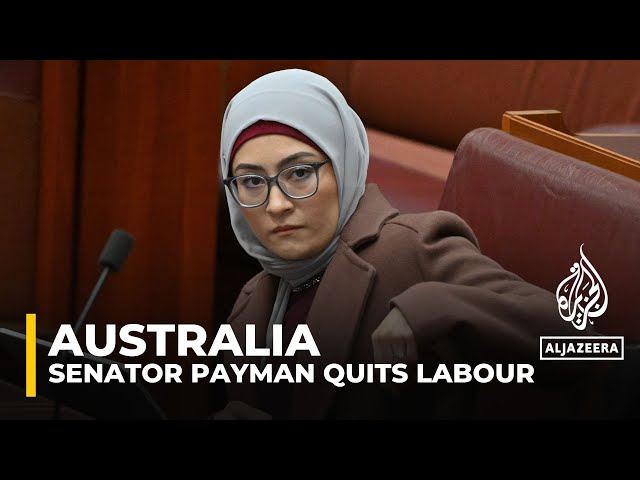 ⁣Australian senator quits labour: Payman at odds with party on Palestine recognition