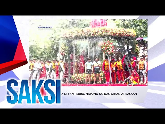 ⁣Saksi: (Recap) Pista ni San Pedro, napuno ng kasiyahan at basaan (Originally aired on July 3, 2024)