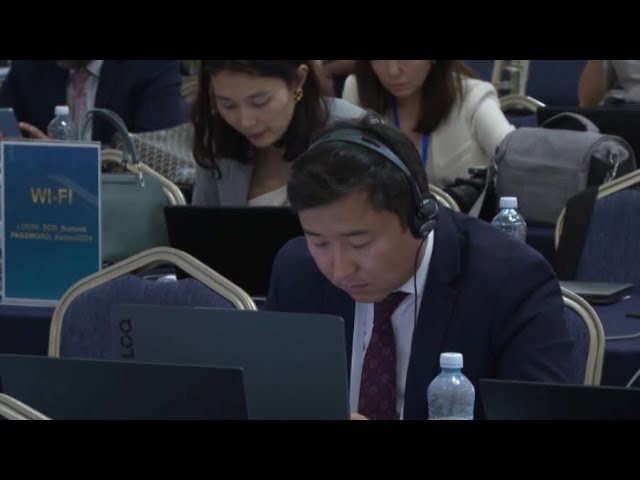 ⁣Журналисты из 33 стран освещают саммит ШОС в Астане