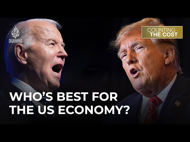 ⁣Biden or Trump? Who would voters prefer to handle the economy? | Counting the Cost
