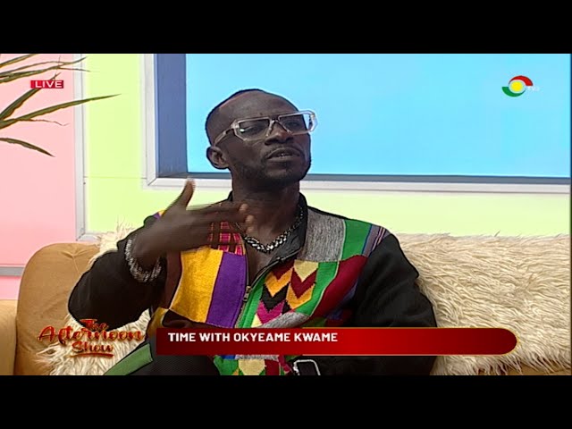 ⁣#TheAfternoonShow: A Special Time with Okyeame Kwame