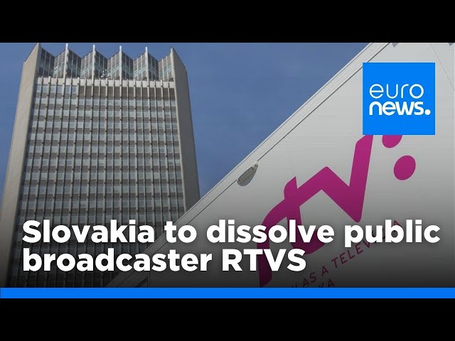 ⁣Slovakian government is quashing public media independence, opposition warns | euronews 