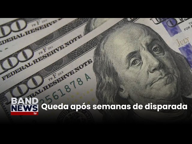 ⁣Dólar cai quase 2% após reunião entre Lula e Haddad | BandNews TV