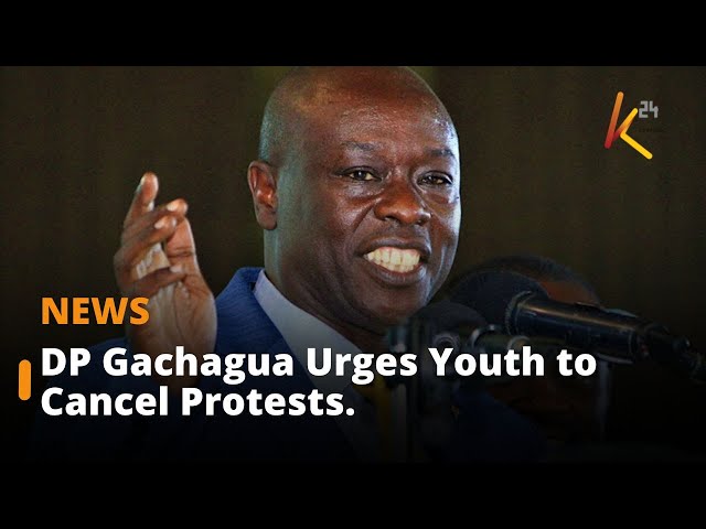 ⁣Deputy President Gachagua Urges Youth to Cancel Protests to Prevent Criminal Infiltration.