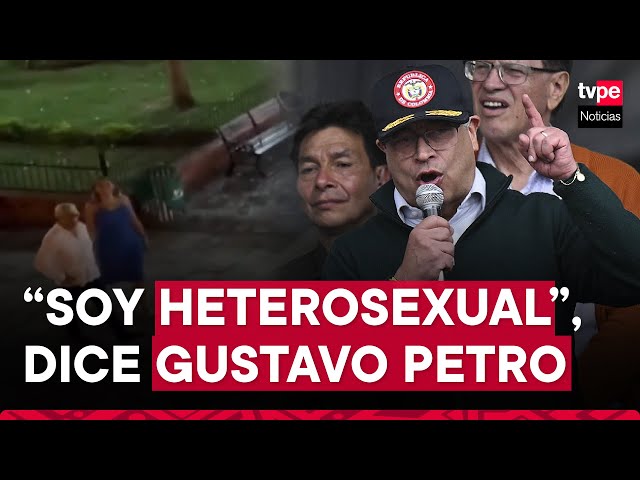 ⁣“Soy heterosexual”, dice presidente de Colombia ante supuesto video con mujer trans