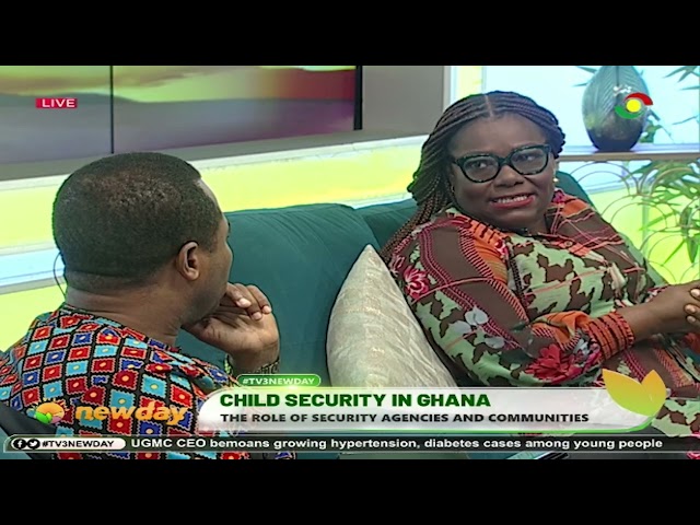 ⁣#TV3NewDay: Child Security in Ghana - The Role of Security Agencies and Communities