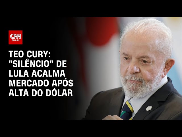 ⁣Teo Cury: "Silêncio" de Lula acalma mercado após alta do dólar | CNN NOVO DIA