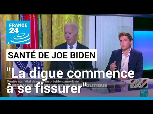 ⁣Inquiétude autour de la santé de Joe Biden : "La digue commence à se fissurer" • FRANCE 24
