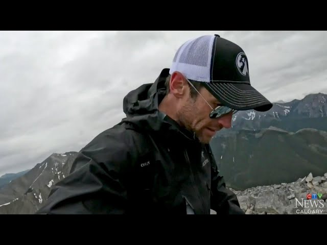 ⁣This Calgary man is trying to climb 21 mountains in 21 days