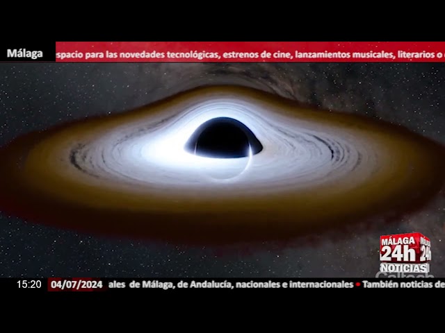 ⁣Noticia - Una simulación cósmica revela cómo crecen los agujeros negros