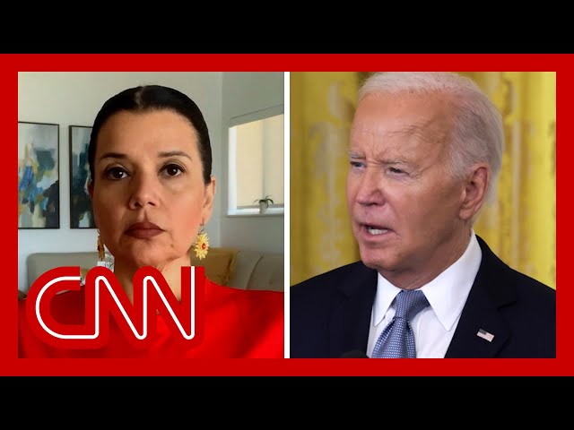 ⁣Ana Navarro has a message for Democrats calling for Biden to step aside
