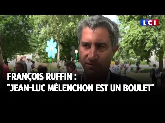 ⁣François Ruffin : "Jean-Luc Mélenchon est un boulet"