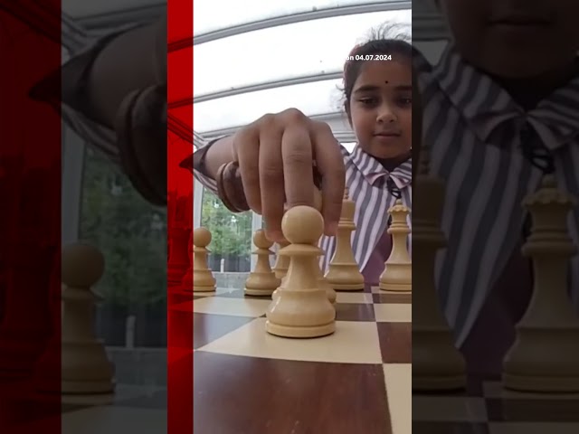 ⁣Bodhana Sivanandan, 9, is the youngest chess player ever to represent England. #Chess #BBCNews