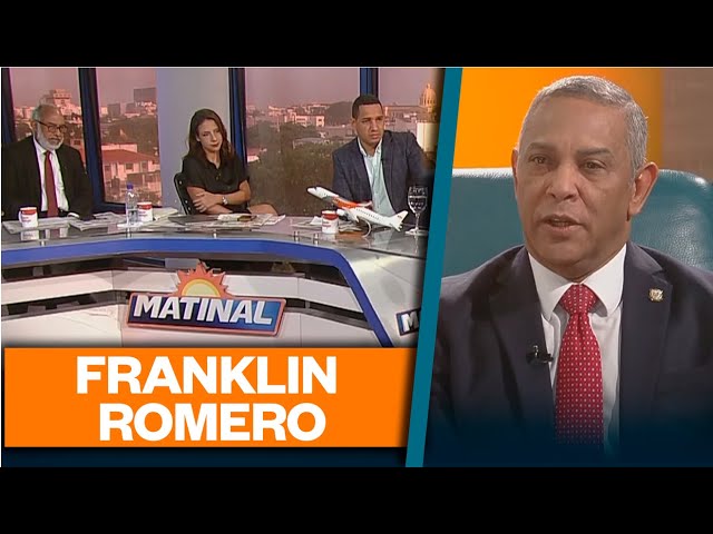⁣Franklin Romero, Senador de la provincia Duarte por el PRM | Matinal