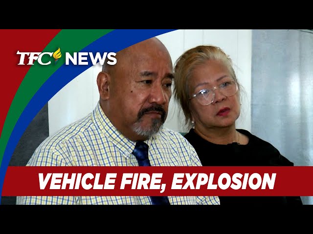 ⁣FilAm couple from Nevada survives vehicle fire, explosion | TFC News Nevada, USA