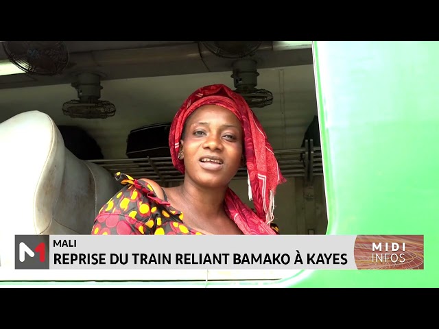 ⁣Mali : reprise du train reliant Bamako à Kayes