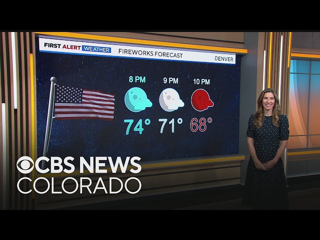 ⁣Denver weather: Independence Day forecast warm and sunny