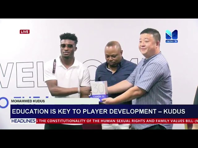 ⁣Education is key to player development --Kudus