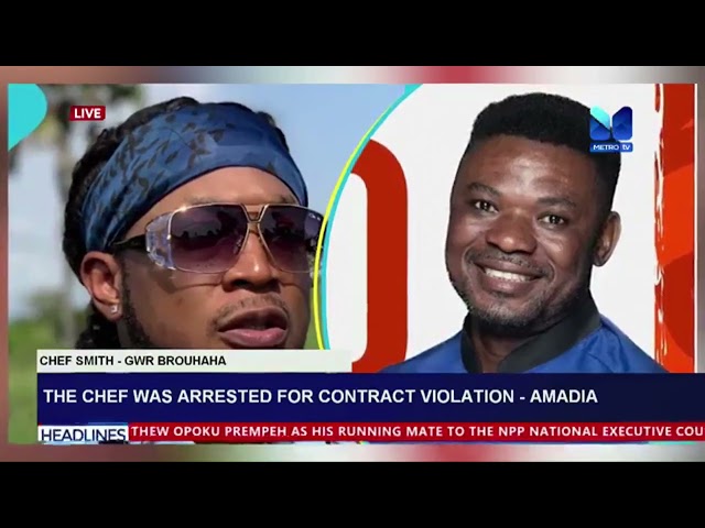⁣The chef was arrested for contract violation---Amadia