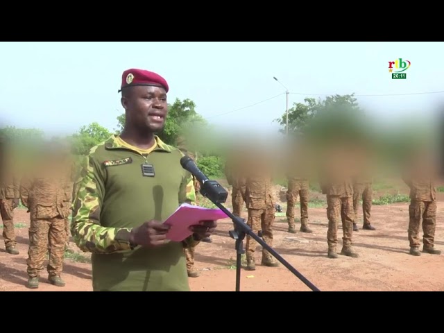 ⁣Présidence du Faso : 32 cadres responsables viennent d’achever leur formation militaire