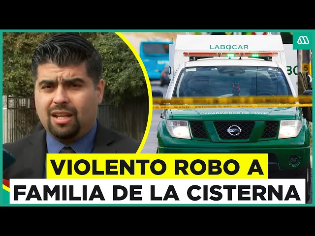 ⁣Violento robo a familia en La Cisterna: Ladrones entraron a la casa en la madrugada