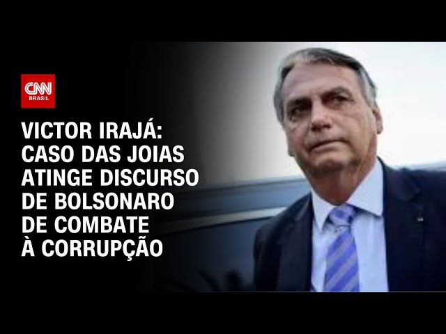 ⁣Victor Irajá: Caso das joias atinge discurso de Bolsonaro de combate à corrupção | CNN ARENA