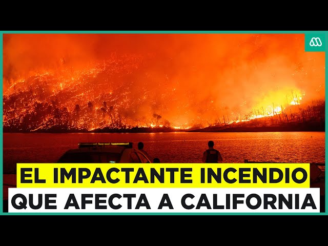 ⁣Incendio en California: Miles de personas evacuadas debido al masivo siniestro