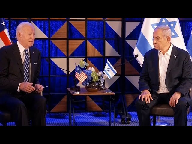 ⁣Joe Biden and Benjamin Netanyahu aiming to finalise Israel-Hamas ceasefire deal