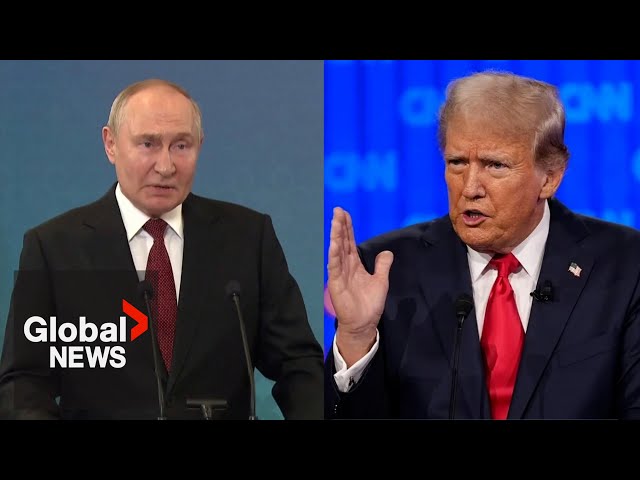 ⁣"Of course I saw it": Putin comments on US presidential debate