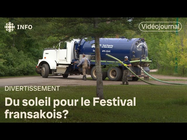 ⁣Du beau temps pour le Festival fransaskois? | Vidéojournal Saskatchewan